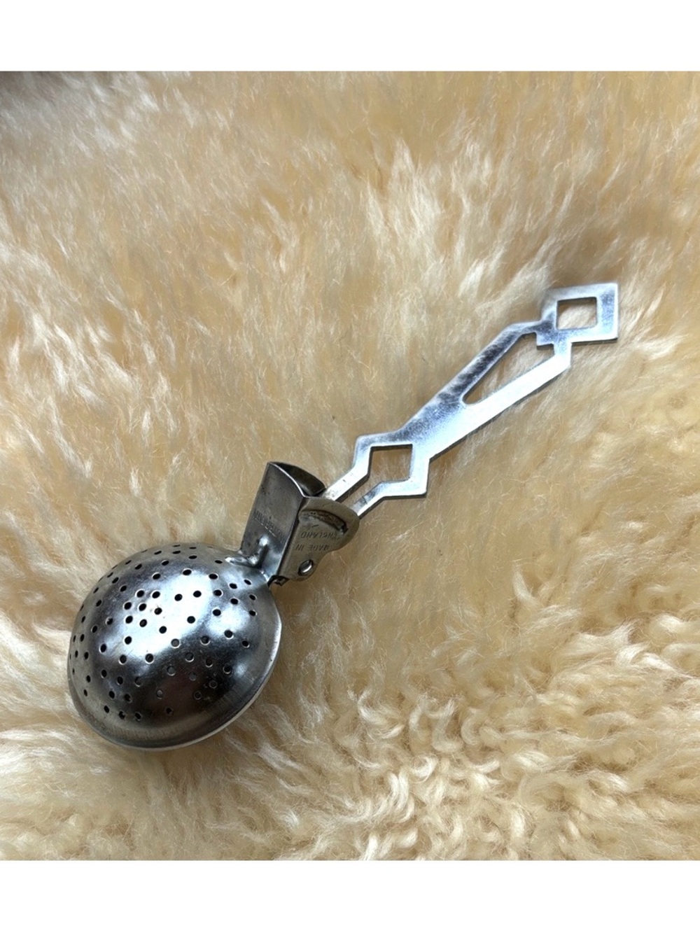 Vintage British Tea Strainer